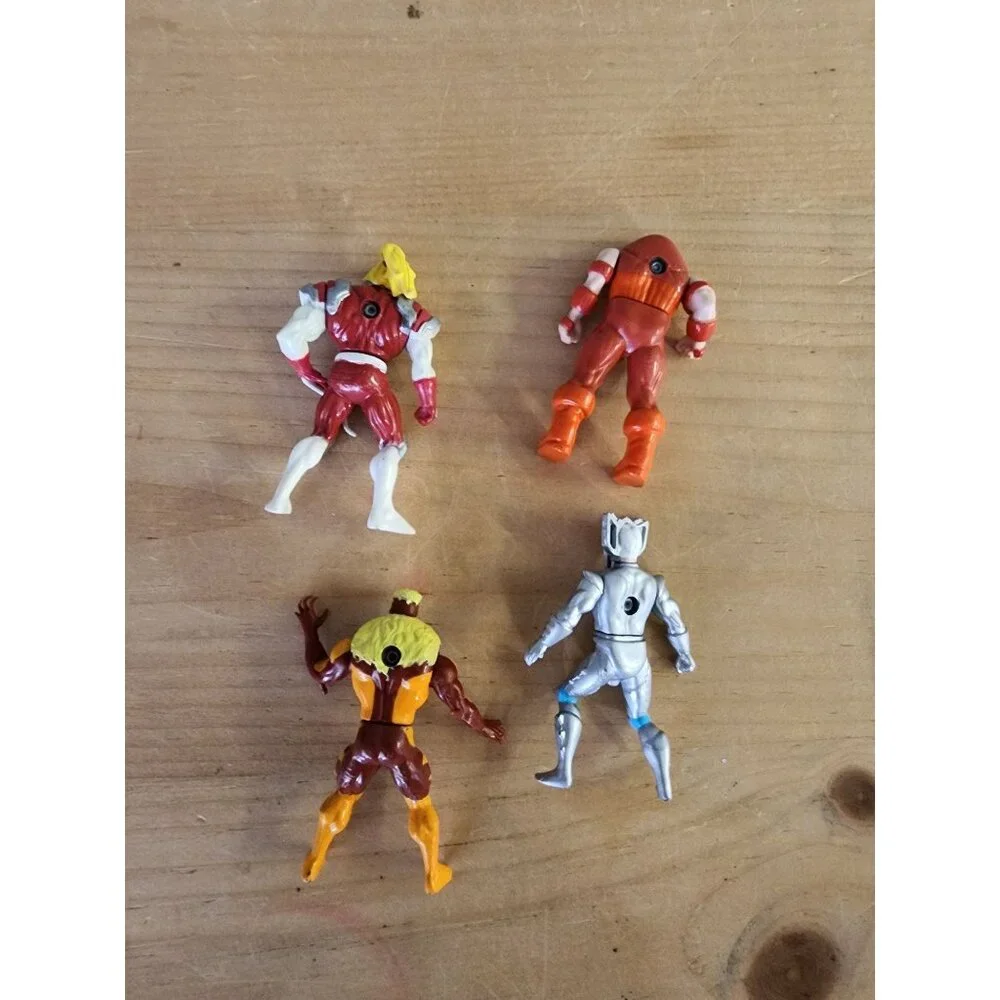 Vintage Marvel Action Figures Set Of 4 Sabertooth Juggernaut Omega Red Stryfe‎